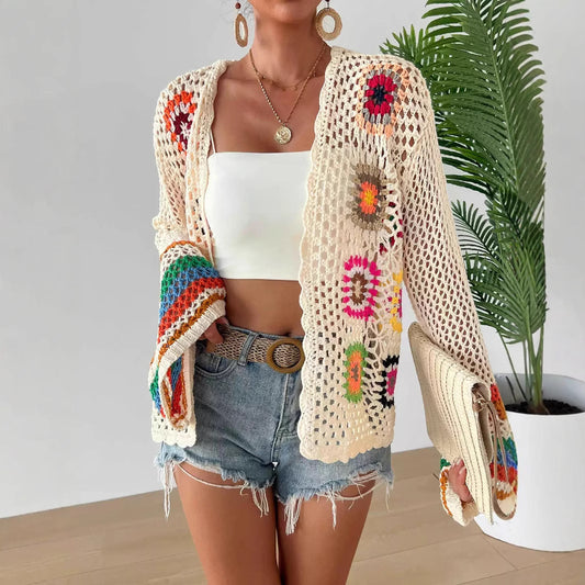 Pastel Patch Floral Sweater