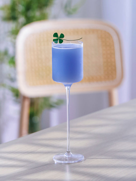 High-Stem Crystal Champagne Flute