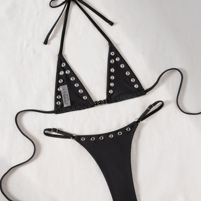 TieFront  Bikini Swim Set