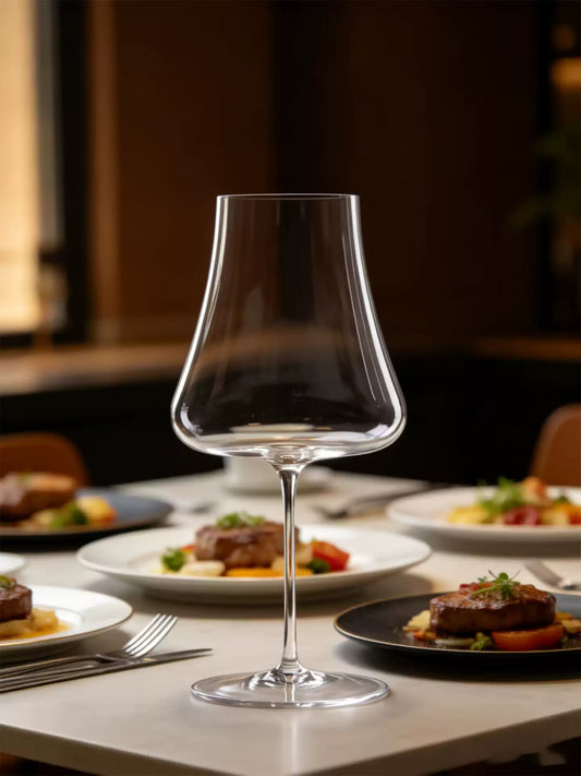 Pure Elegance Crystal Wine Glass
